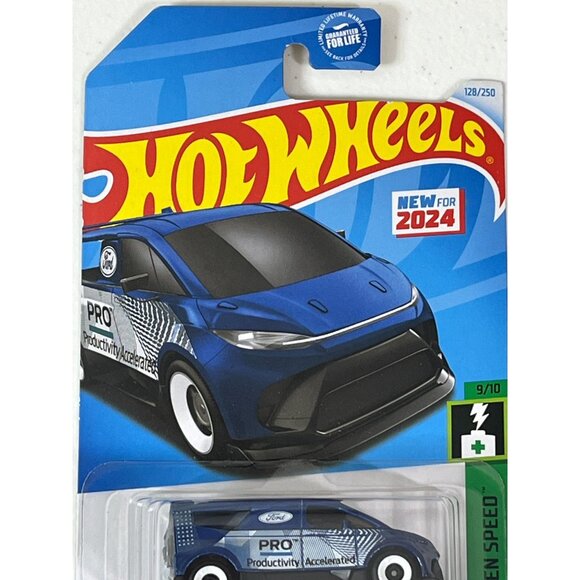 Hot Wheels Ford Supervan 4 Diecast 2024 Toy Car HW Green Speed New - Picture 4 of 9